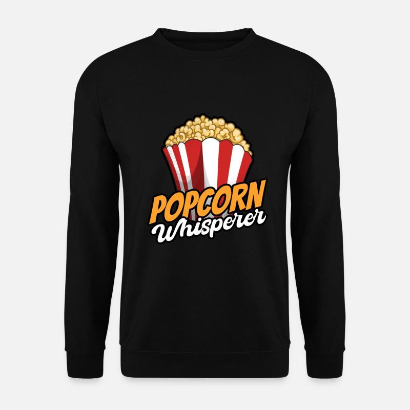 Popcorn Whisperer - Unisex Sweatshirt - black