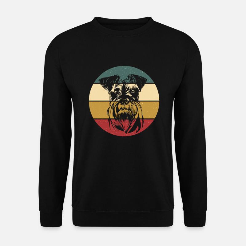 Zwergschnauzer - Unisex Pullover - Schwarz
