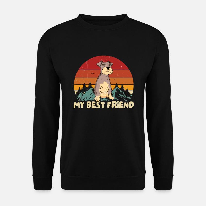 Zwergschnauzer - Unisex Pullover - Schwarz