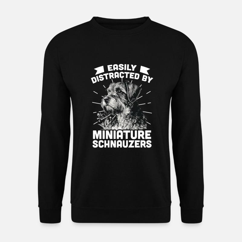 Zwergschnauzer - Unisex Pullover - Schwarz