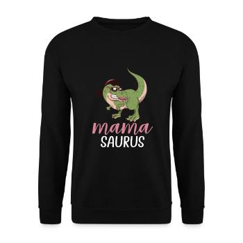 Cadeau de dinosaure Dino Lover Cadeau - Sweat-shirt Unisexe - noir - Devant - Alina (178cm) & Michal (187cm)