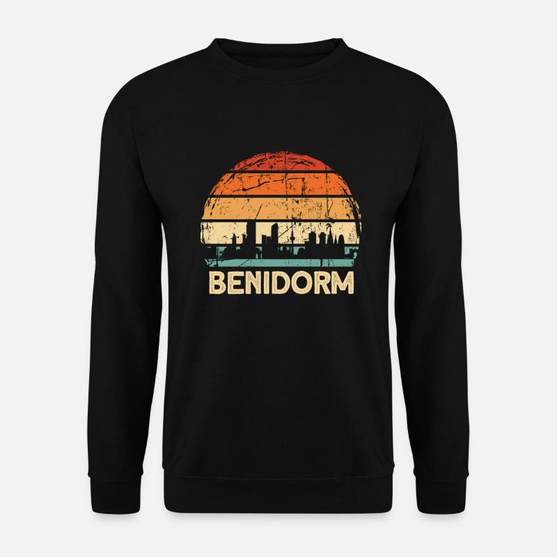 Benidorm - Unisex Pullover - Schwarz