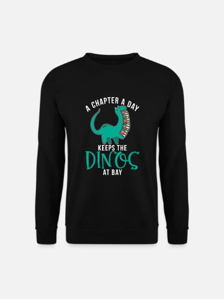 Dinosaur Gift Dino Lover Gift - Unisex Sweatshirt - black