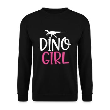 Cadeau de dinosaure Dino Lover Cadeau - Sweat-shirt Unisexe - noir - Devant - Alina (178cm) & Michal (187cm)