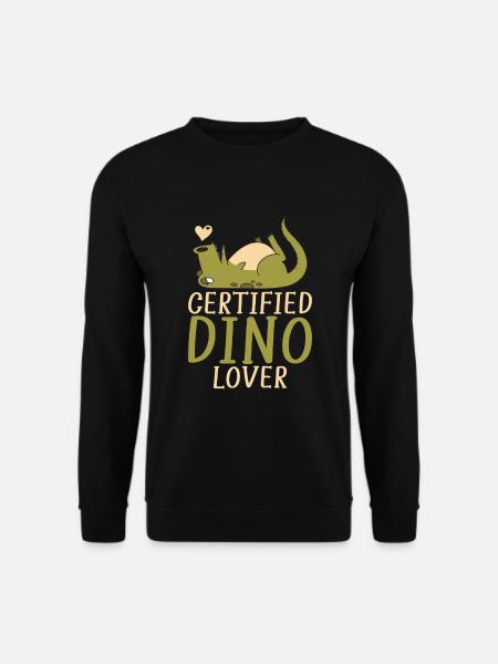 Dinosaur Gift Dino Lover Gift - Unisex Sweatshirt - black