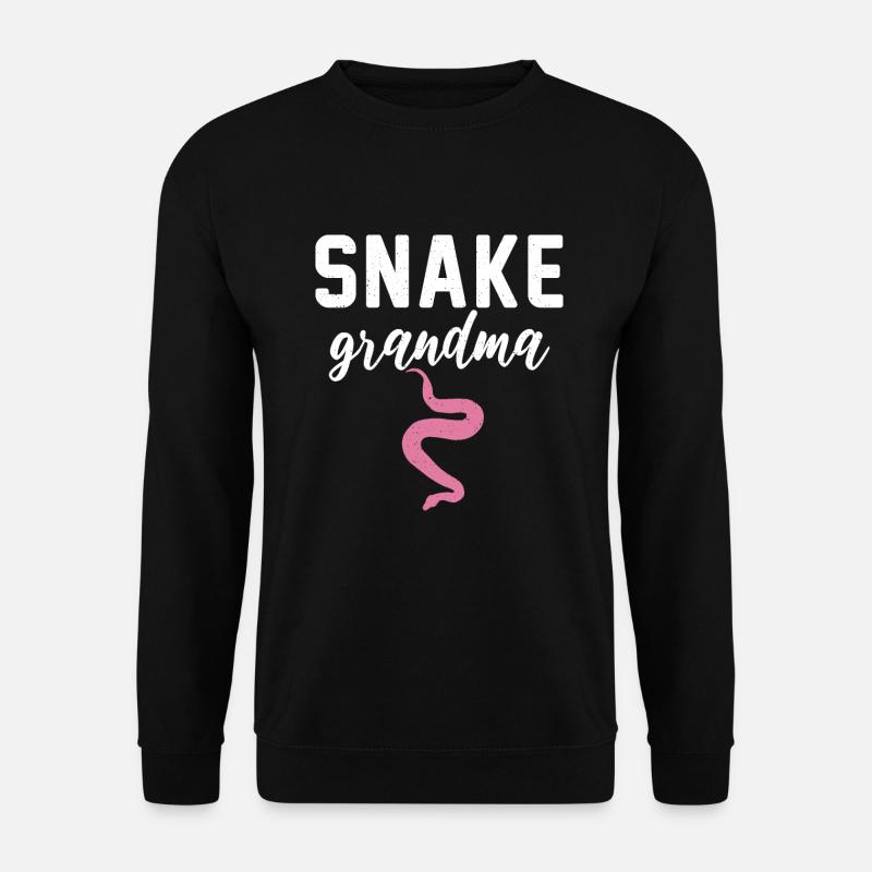 Snake Gift Snake Lover - Unisex Sweatshirt - black