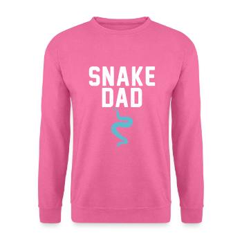 Schlange Geschenk Schlangenliebhaber - Unisex Pullover - Pink - Vorne