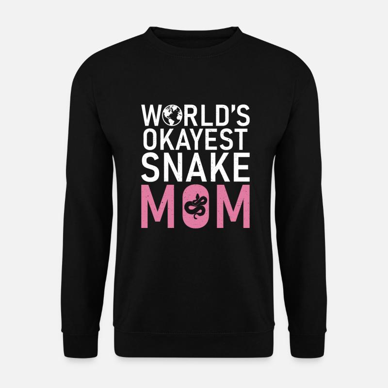 Snake Gift Snake Lover - Unisex Sweatshirt - black
