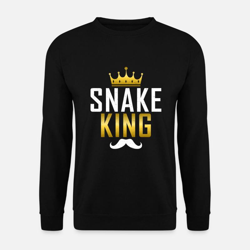 Snake Gift Snake Lover - Sweat-shirt Unisexe - noir