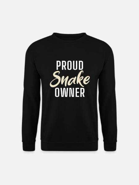 Snake Gift Snake Lover - Unisex Sweatshirt - black