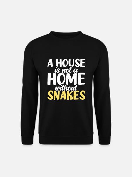 Snake Gift Snake Lover - Unisex Sweatshirt - black