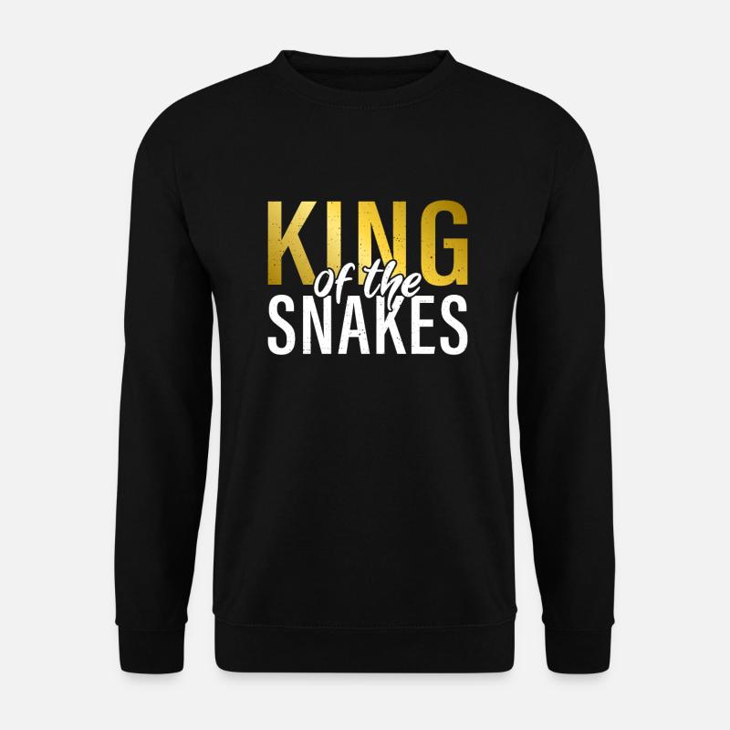 Snake Gift Snake Lover - Unisex Sweatshirt - black