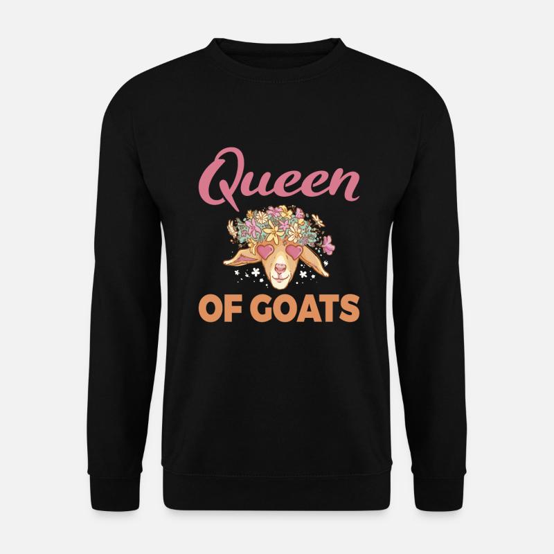 Goat Gift Goat Lover Gift - Unisex Sweatshirt - black