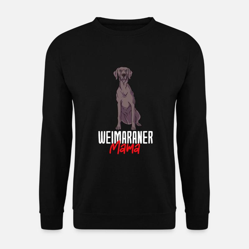 Weimaraner - Unisex Pullover - Schwarz