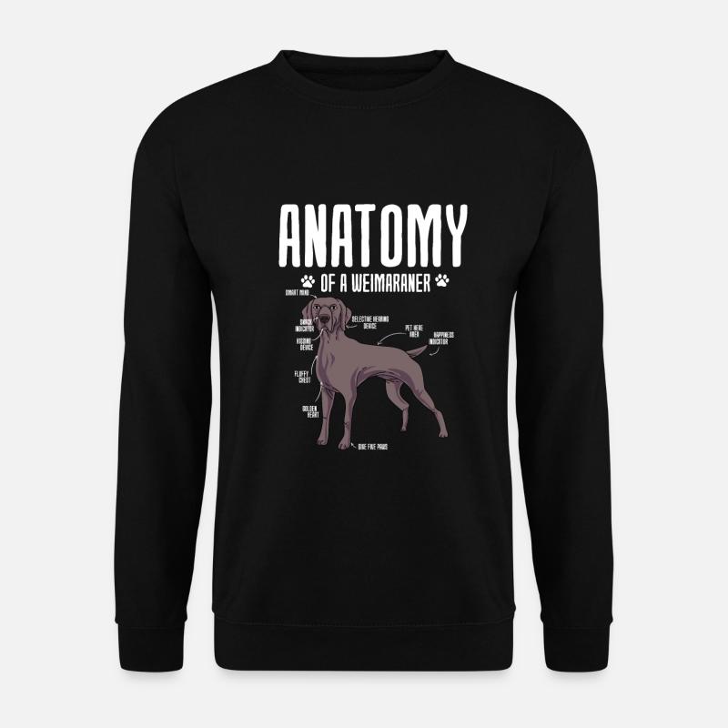 Weimaraner - Sweat-shirt Unisexe - noir