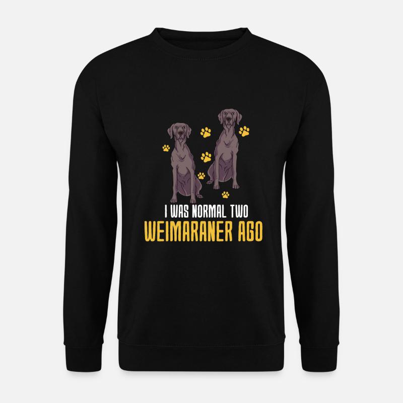 Weimaraner - Sweat-shirt Unisexe - noir