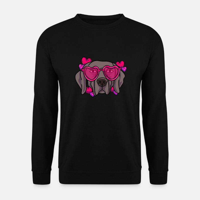 Weimaraner - Unisex Sweatshirt - black