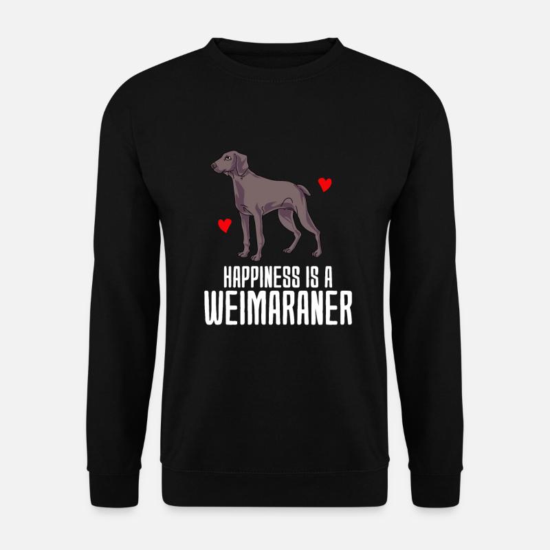 Weimaraner - Unisex Sweatshirt - black