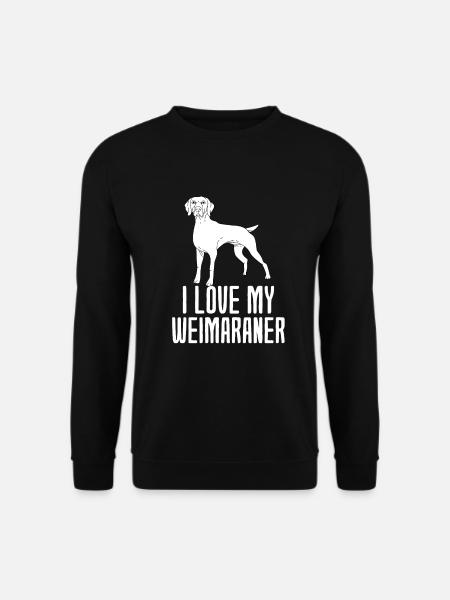Weimaraner - Unisex Pullover - Schwarz