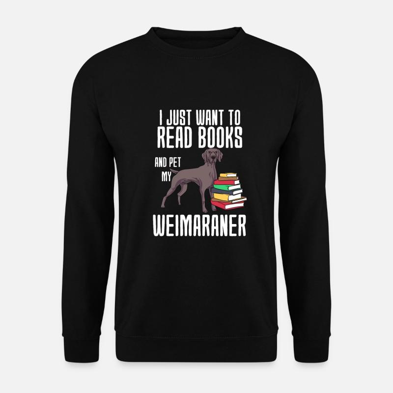 Weimaraner - Unisex Sweatshirt - black
