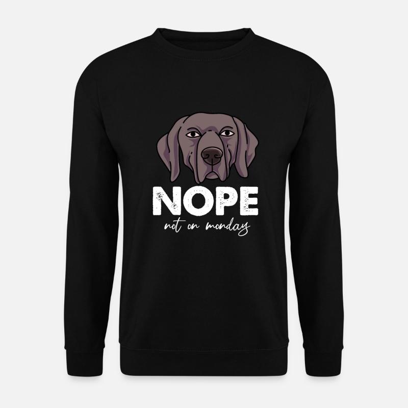 Weimaraner - Unisex Sweatshirt - black