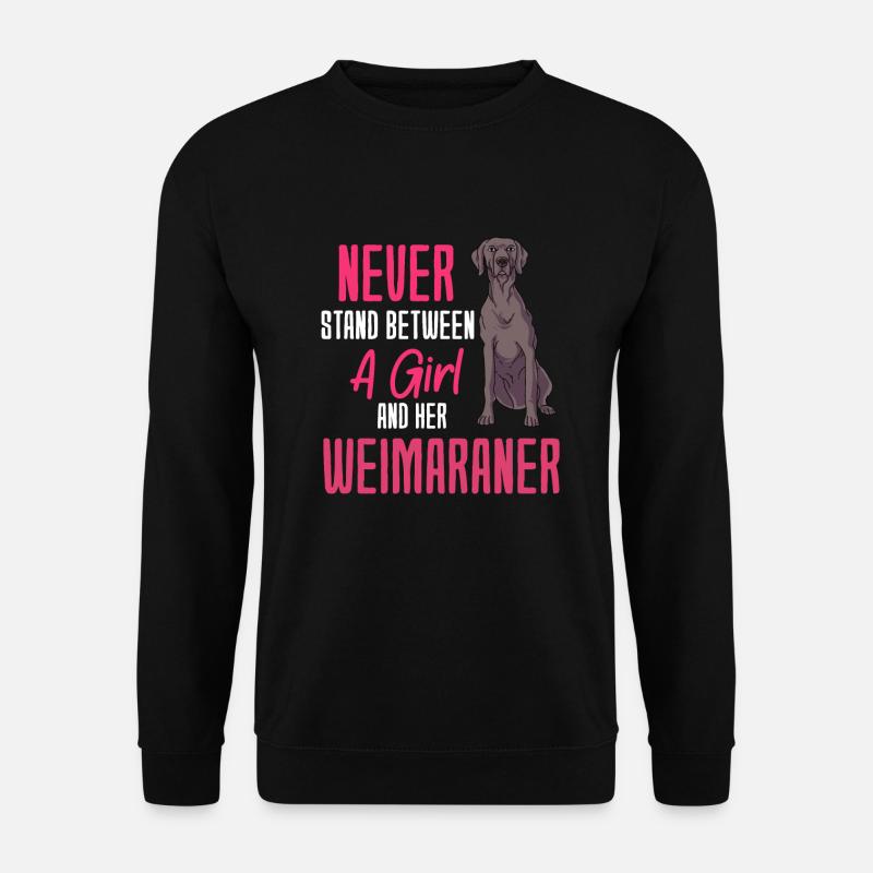 Weimaraner - Sweat-shirt Unisexe - noir