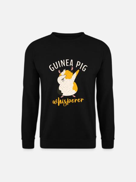 Cute Guinea Pig Gift - Unisex Sweatshirt - black