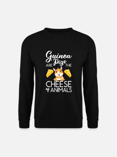 Cadeau de cochon d’Inde mignon - Sweat-shirt Unisexe - noir