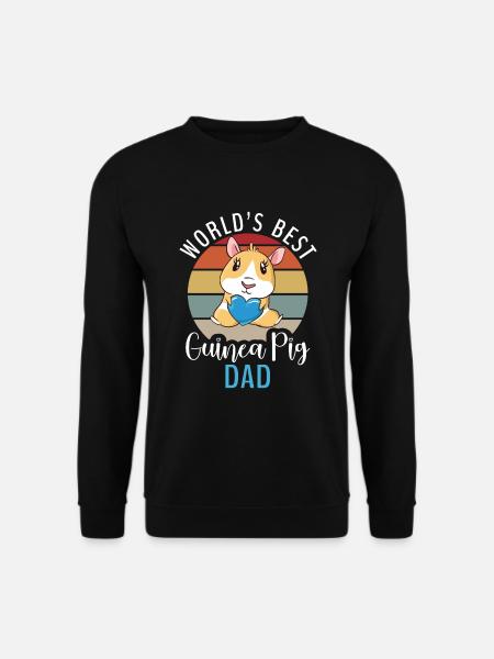 Cute Guinea Pig Gift - Unisex Sweatshirt - black