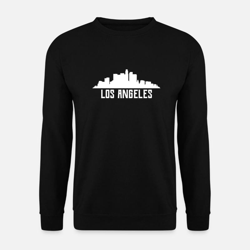 Los Angeles Skyline - Unisex Pullover - Schwarz