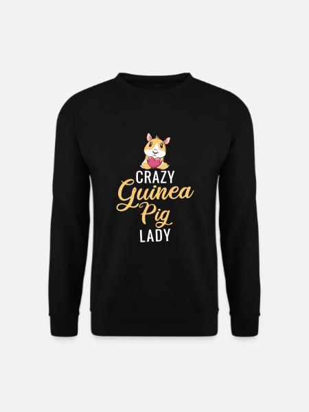 Cadeau de cochon d’Inde mignon - Sweat-shirt Unisexe - noir