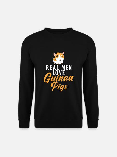 Cadeau de cochon d’Inde mignon - Sweat-shirt Unisexe - noir