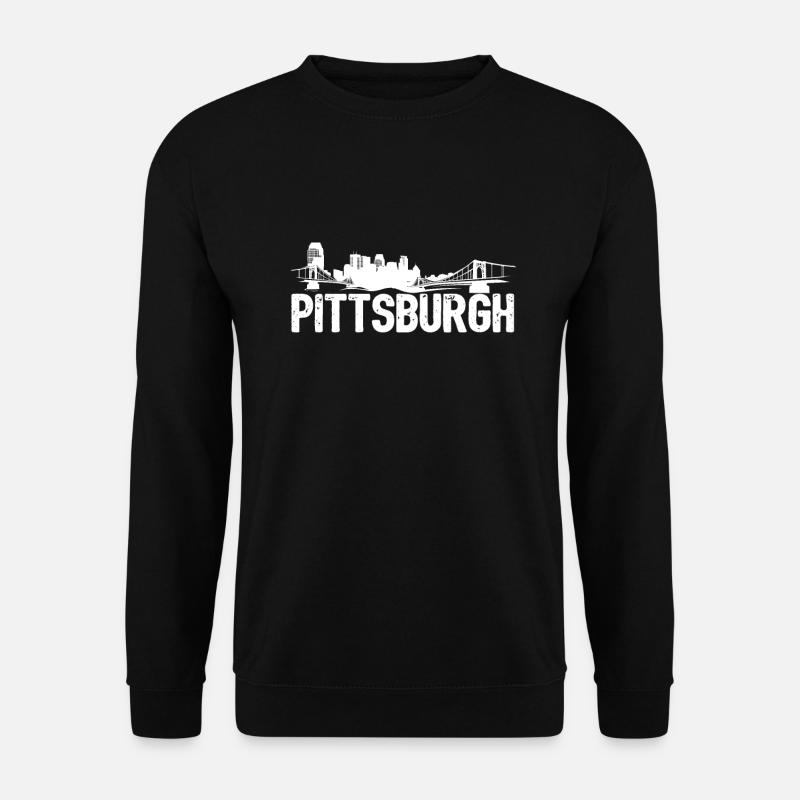 Pittsburg Skyline - Unisex Sweatshirt - black
