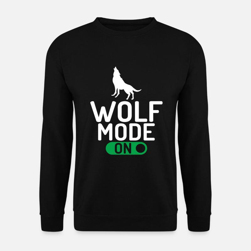 Wolf Gifts Wolf Lover - Unisex Sweatshirt - black