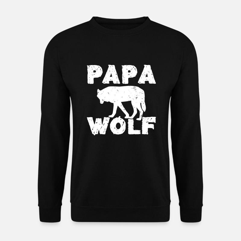 Wolf Gifts Wolf Lover - Unisex Sweatshirt - black