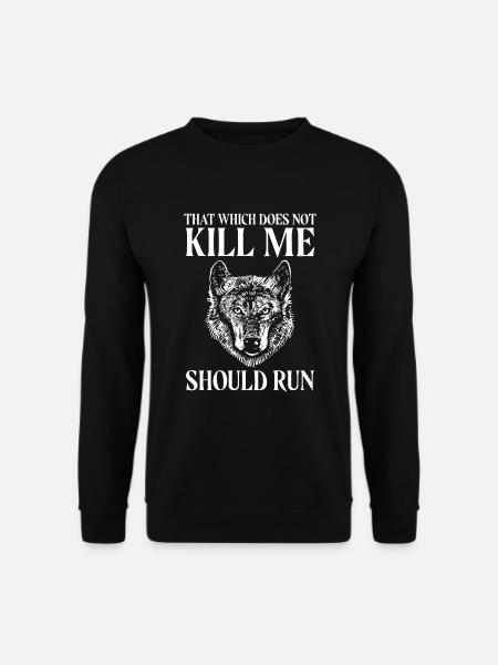 Wolf Gifts Wolf Lover - Unisex Sweatshirt - black