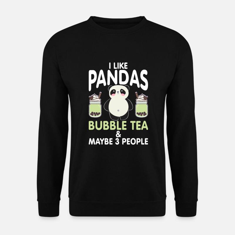 Panda Cadeaux Panda Lover - Sweat-shirt Unisexe - noir