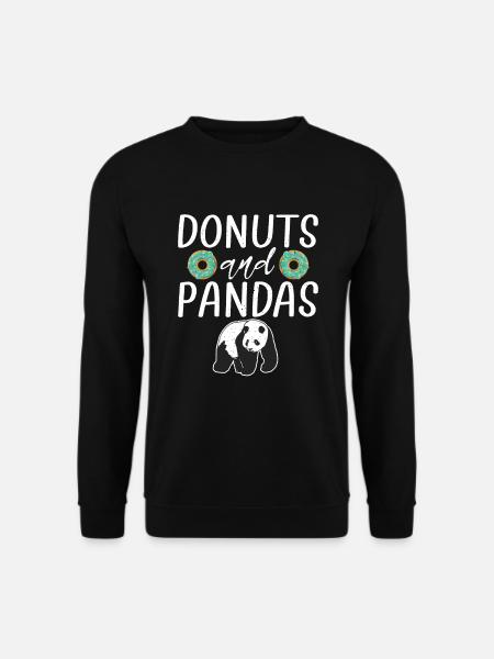 Panda Gifts Panda Lover - Unisex Sweatshirt - black