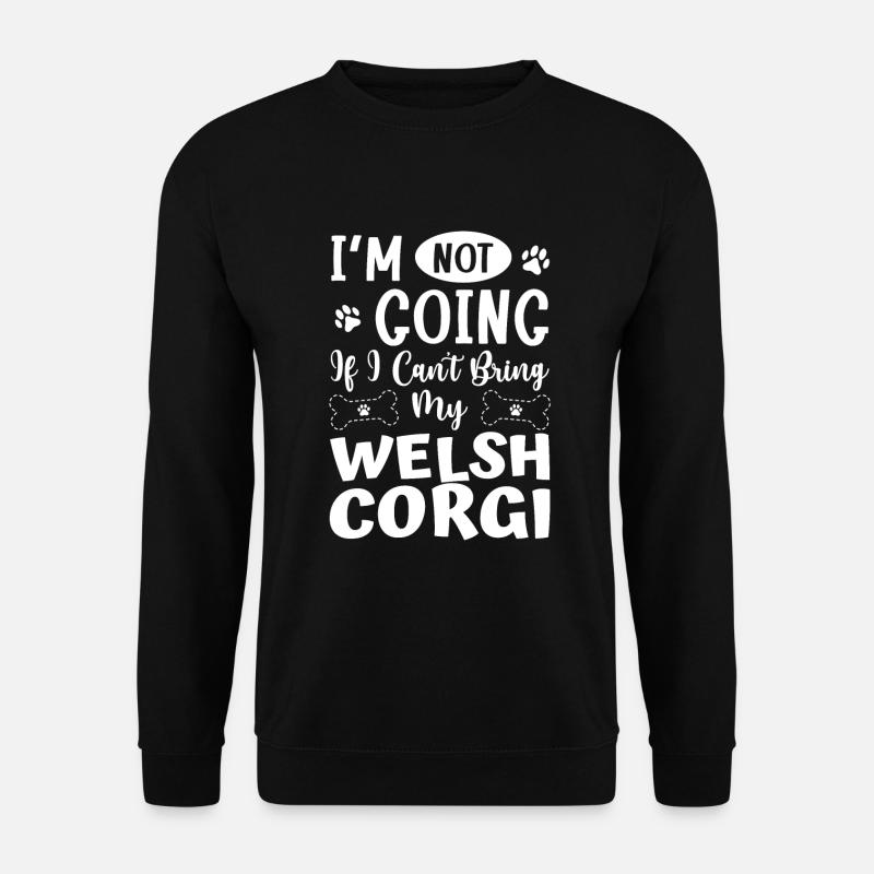 Welsh Corgi - Unisex Pullover - Schwarz