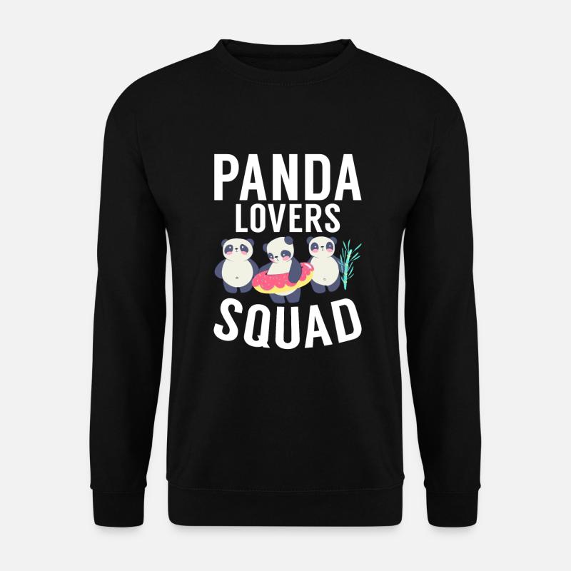 Panda Gifts Panda Lover - Unisex Sweatshirt - black