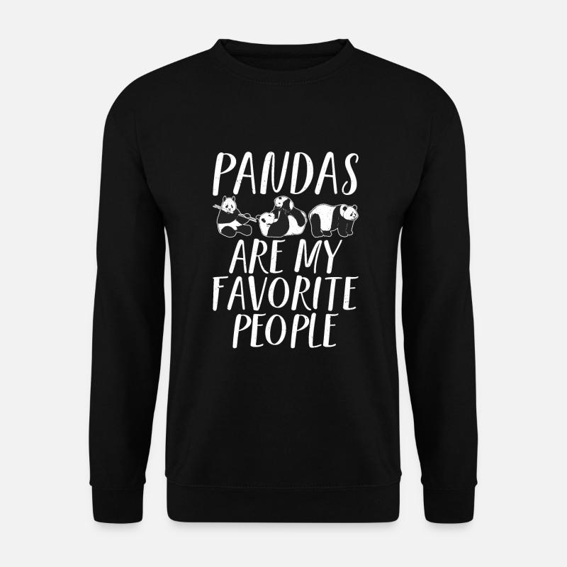 Panda Cadeaux Panda Lover - Sweat-shirt Unisexe - noir