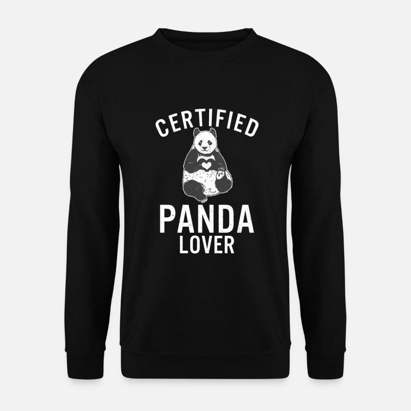 Panda Gifts Panda Lover - Unisex Sweatshirt - black