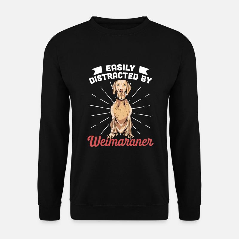 Weimaraner - Unisex Sweatshirt - black