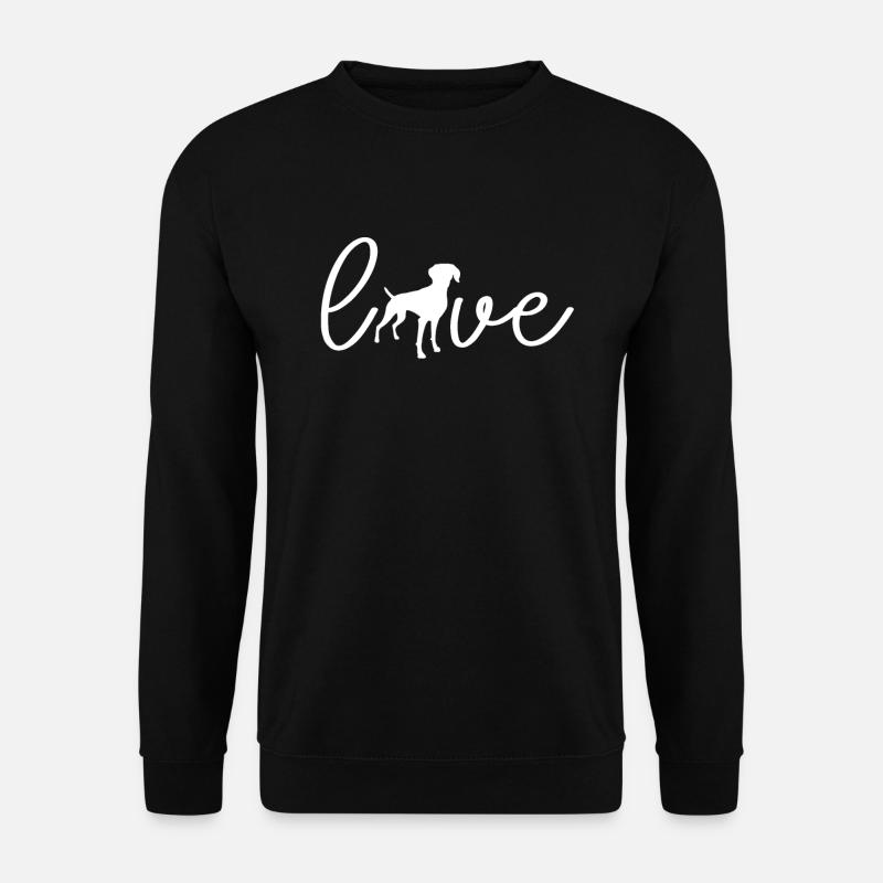 Weimaraner - Unisex Sweatshirt - black
