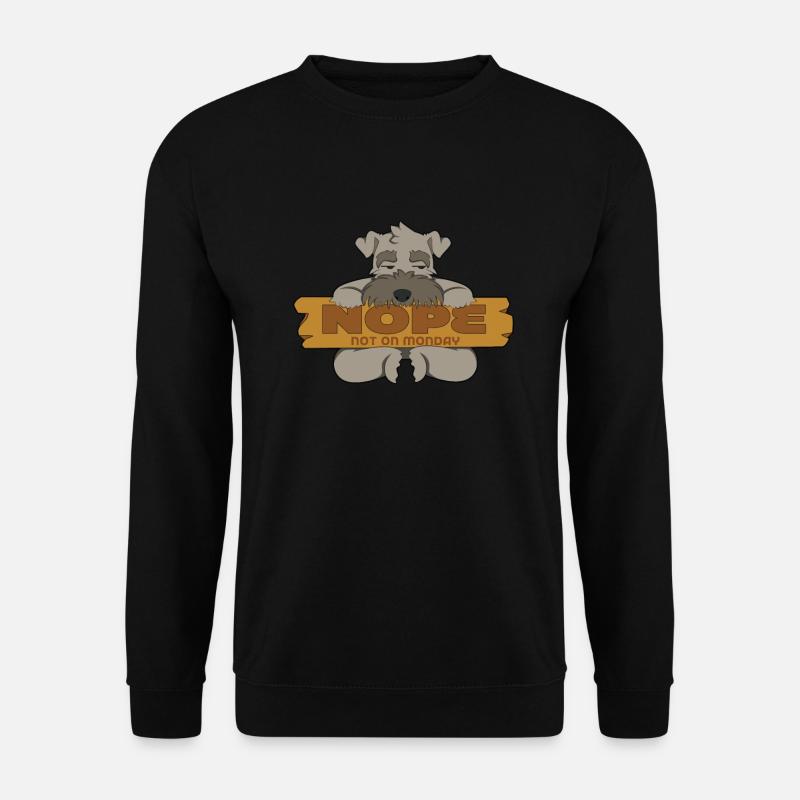 Miniature Schnauzer - Sweat-shirt Unisexe - noir