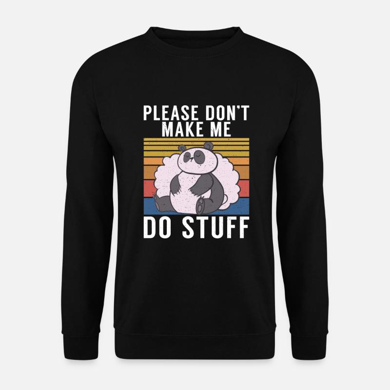 Panda Cadeaux Panda Lover - Sweat-shirt Unisexe - noir