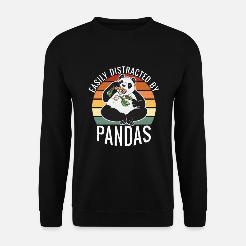 Panda Gifts Panda Lover - Unisex Sweatshirt - black