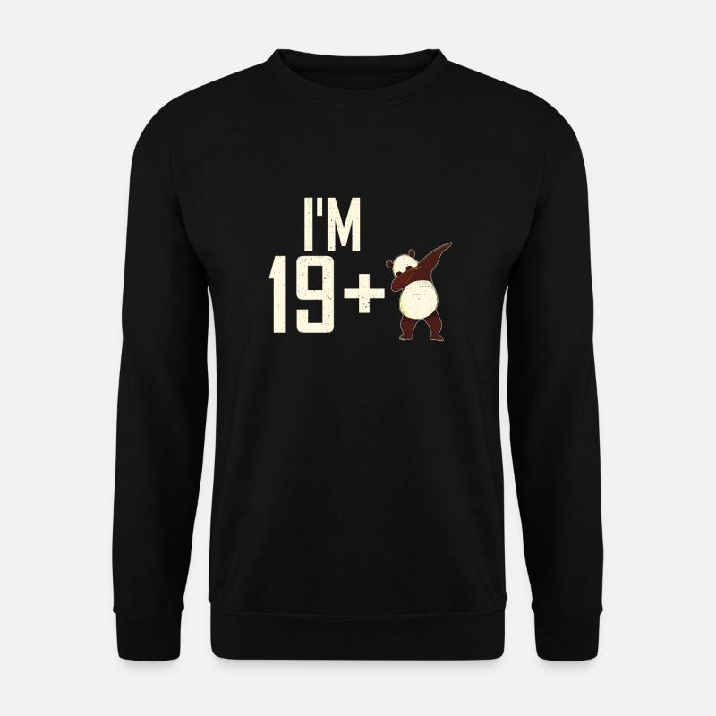 Panda Cadeaux Panda Lover - Sweat-shirt Unisexe - noir