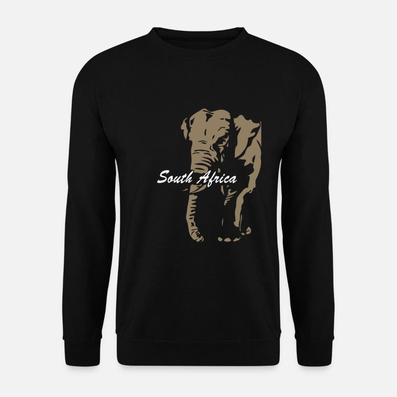 South Africa - Elephant - Unisex Sweatshirt - black