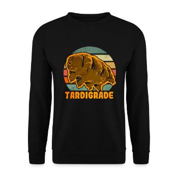 Tardigrade - Unisex Sweatshirt - black - Front - Alina (178cm) & Michal (187cm)